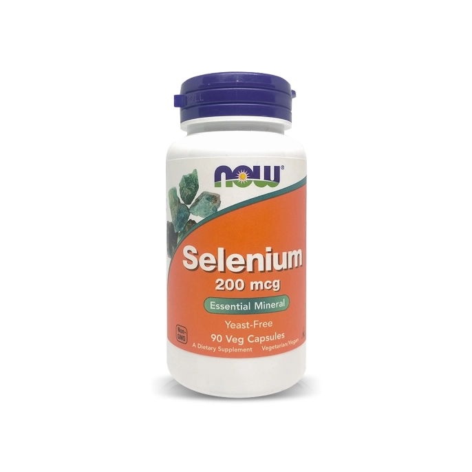 First product image of NOW Selenium 200mcg Veg Capsules 90s