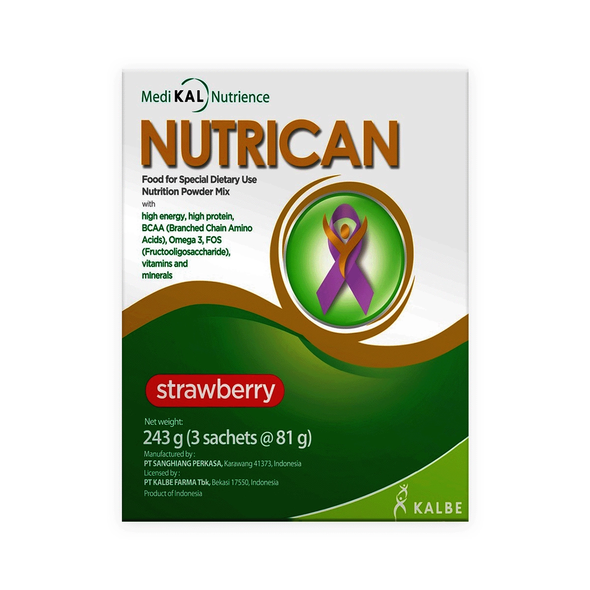 Nutrican Strawberry Special Nutrition 243g