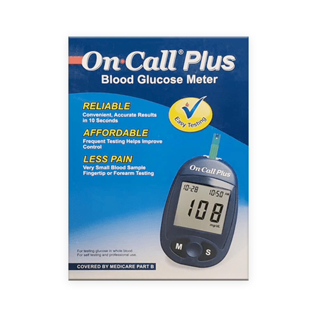 On Call Plus Blood Glucometer