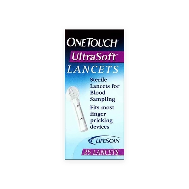 First product image of OneTouch Ultrasoft Lancets 25s