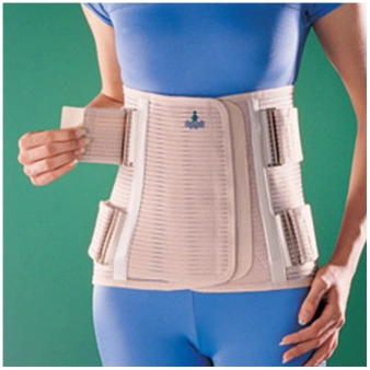 First product image of OPPO 2163 (15in) Elastic Sacro Lumbar Support Size (L)