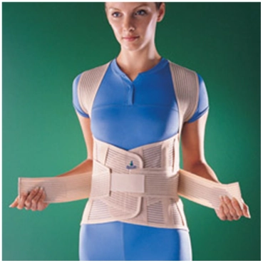 First product image of OPPO 2166 Elastic Spinal Brace Size (S)