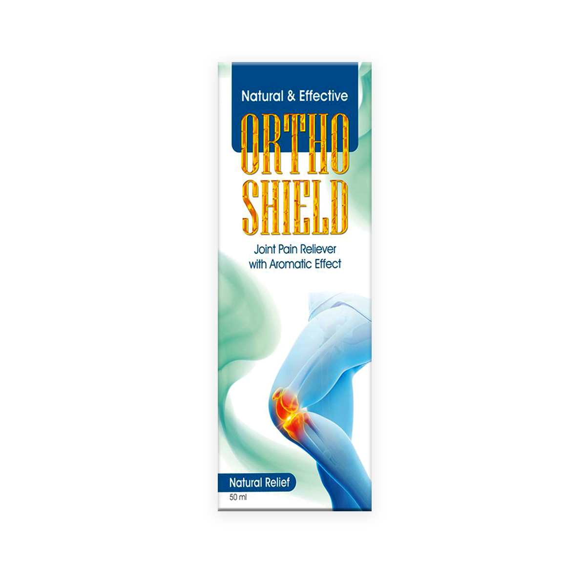 Ortho Shield Joint Pain-Relieving Lotion 50ml - Fast-Acting Relief for Sore Muscles and Joints