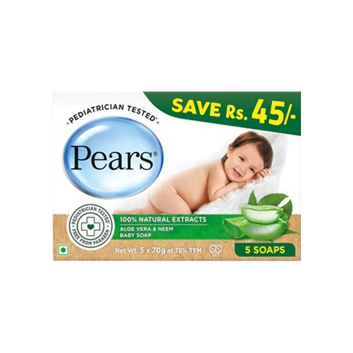 First product image of Pears Aloe Vera and Neem Multipack 350g