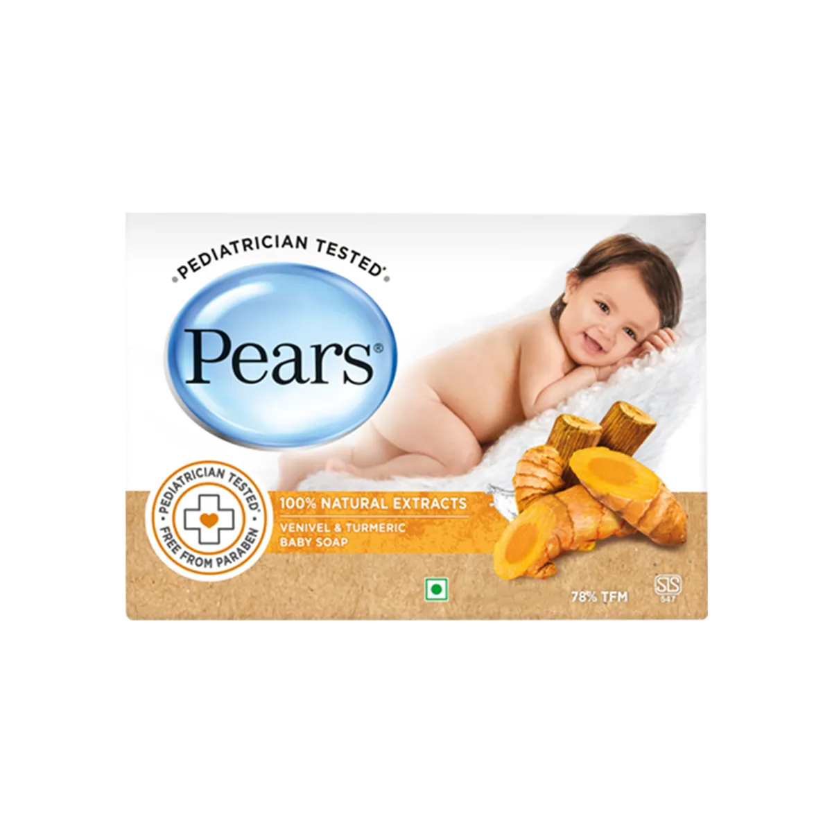 First product image of Pears Venivel and Turmeric Baby Soap 90g