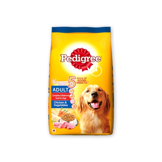 First product image of Pedigree Adult Dry Dog Food, Chicken & Vegs 100g