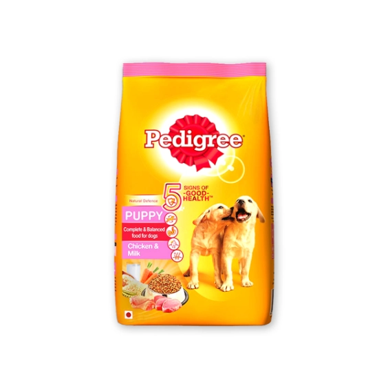 First product image of Pedigree Puppy Dry Dog Food Chicken & Milk 100g