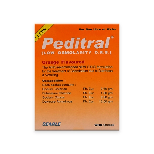 First product image of Peditral Orange Flavour Sachet (ORS)