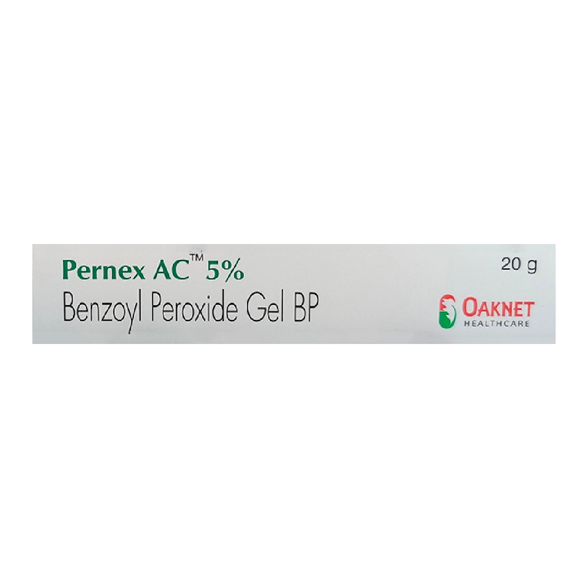 Pernex AC 5% Benzoyl Peroxide Gel BP 20g - Targeted Acne Treatment for Clearer Skin