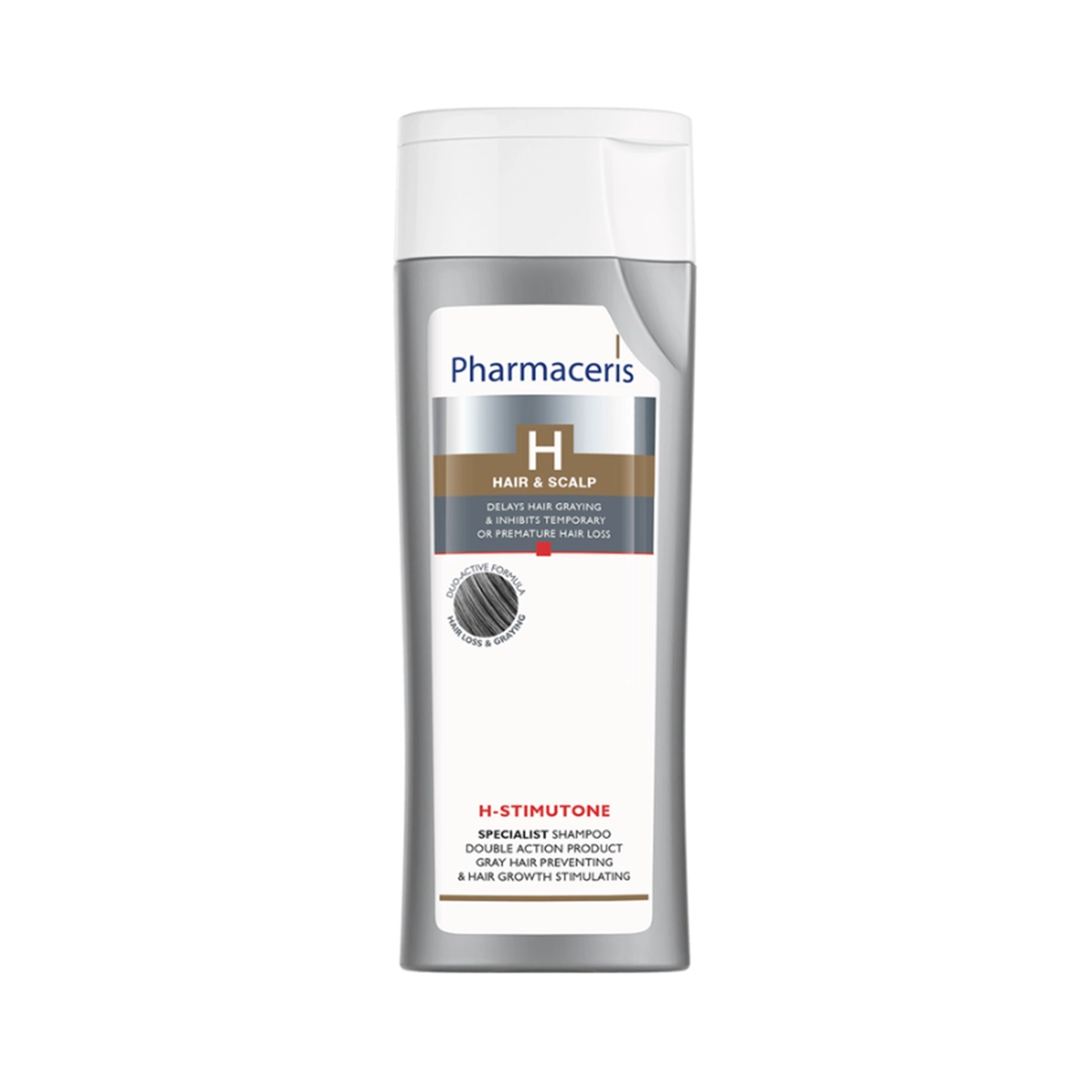 Pharmaceris H-Stimutone Gray Hair Preventing & Hair Growth Stimulating Shampoo 250ml – For Hair Pigmentation