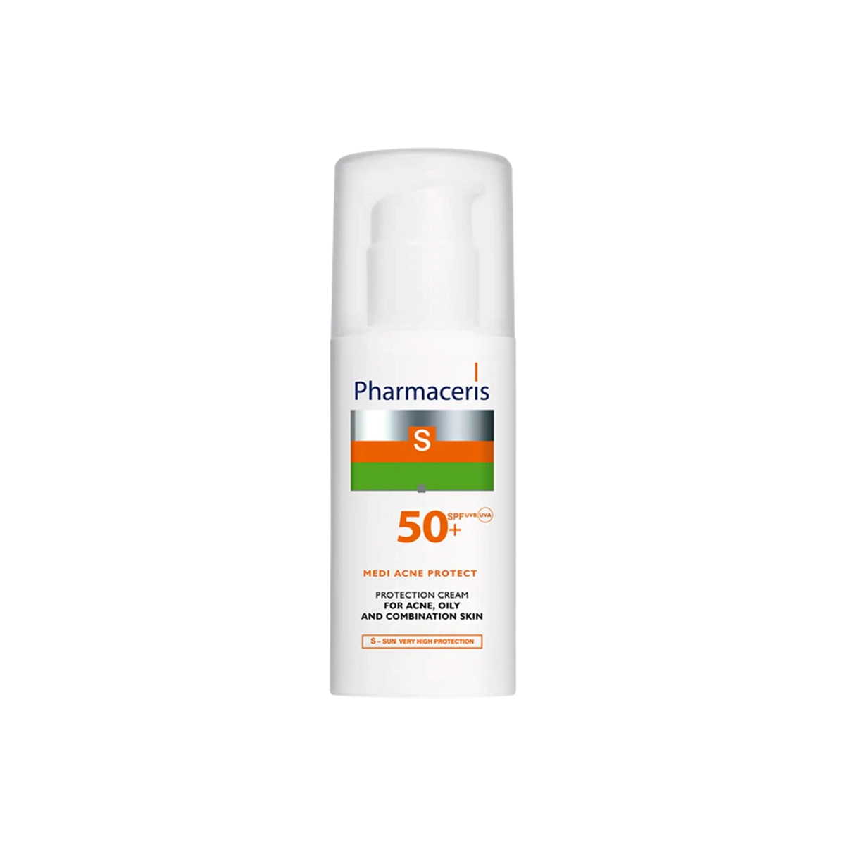 Pharmaceris S Medi Acne Protect Protection Cream SPF 50+ 50ml - Ultimate Protection for Oily and Acne-Prone Skin