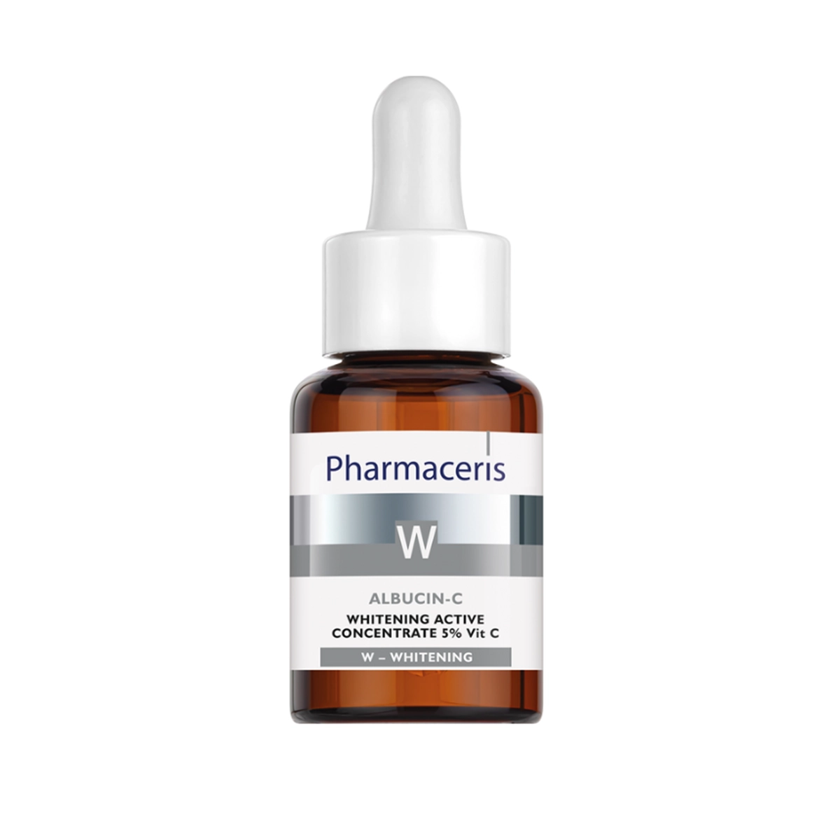 Pharmaceris W Whitening Active Concentrate 5% Vitamin C 30ml - For Skin Brightening, and Wrinkle Reduction