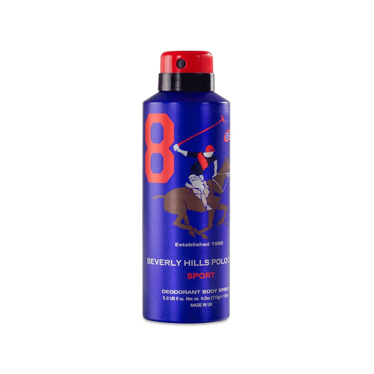 Polo Deodorant Body Spray Men Sport No8 175ml