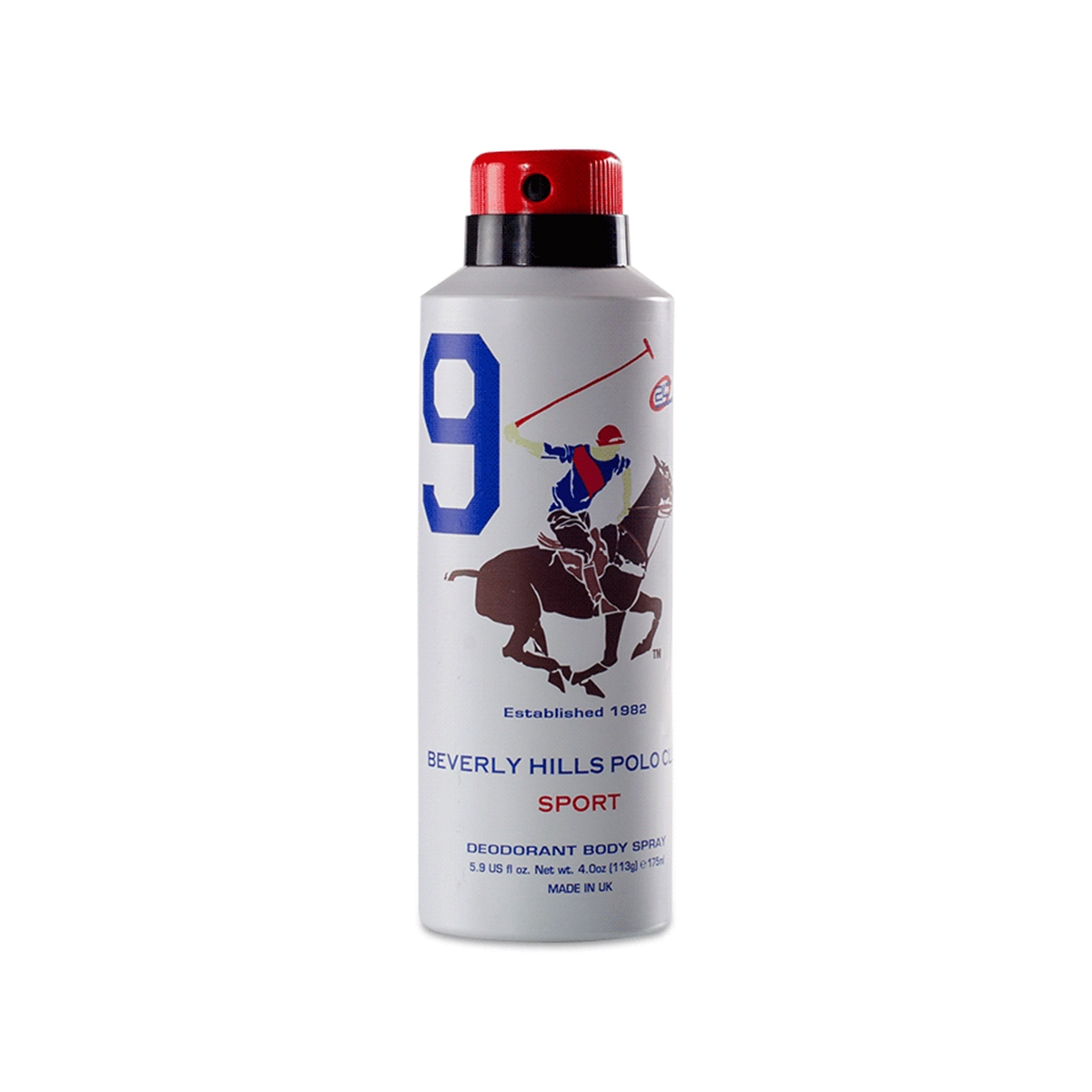 Polo Deodorant Body Spray Men Sport No9 175ml