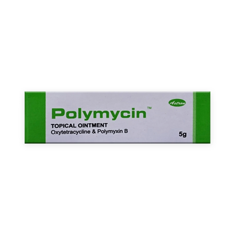 Polymycin Topical Ointment 5g - Dual Antibiotic Action for Targeted Infection Control