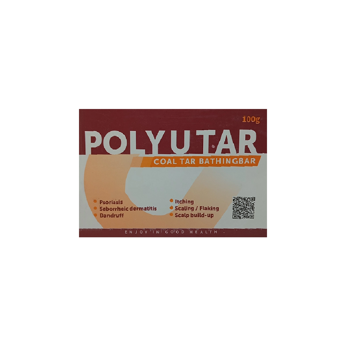 Polyutar Coal Tar Bathing Bar 100g