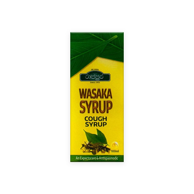 Rajapura Wasaka Cough Syrup 100ml