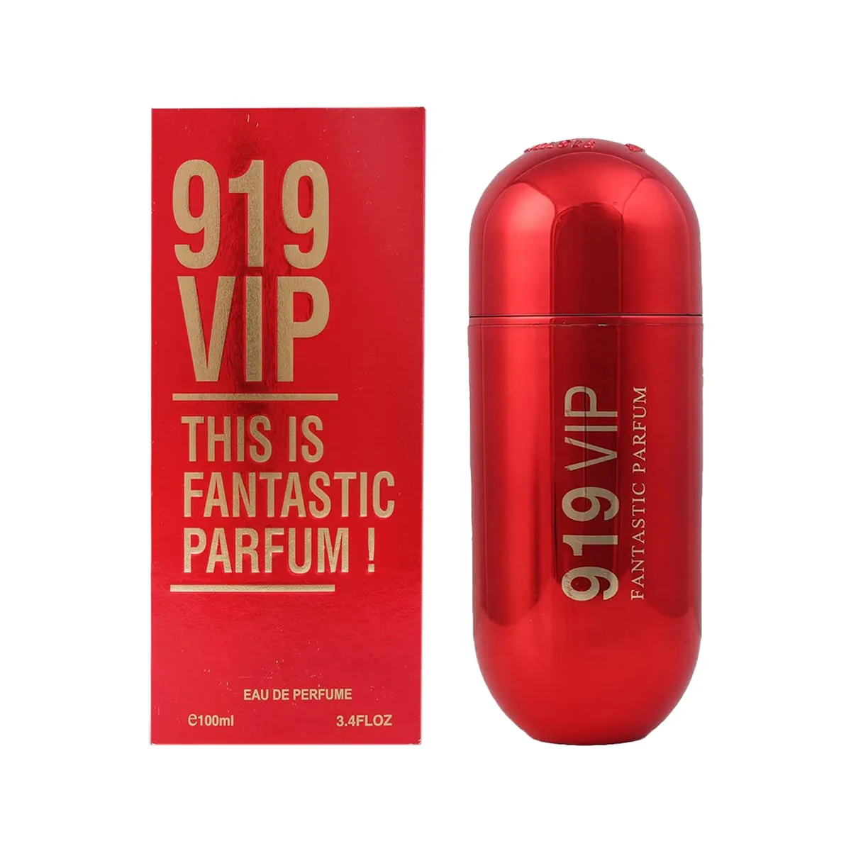 Ramco 919 VIP Red Perfume 100ml - A Seductive Unisex Fragrance for Lasting Freshness