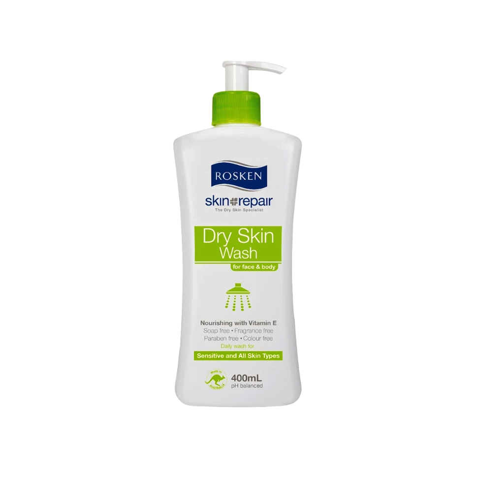 First product image of Rosken Skin Repair Dry Skin Wash 400ml