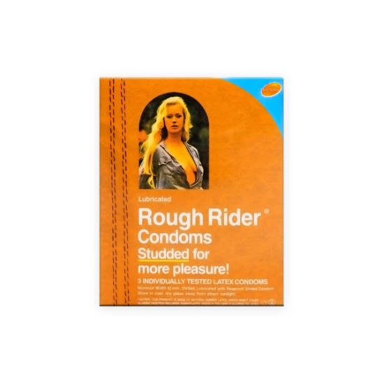 Rough Rider Studded Condoms 3s - Enhanced Sensation for Maximum Pleasure