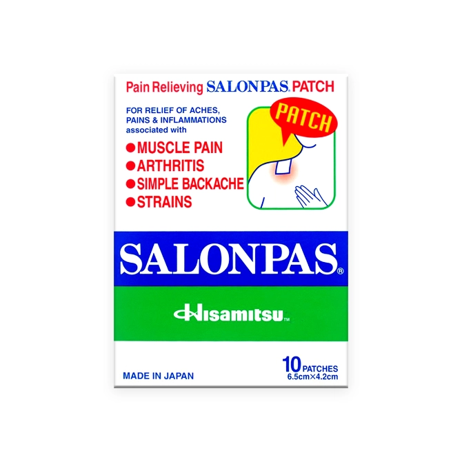 Salonpas Plaster 10s (Methyl Salicylate)