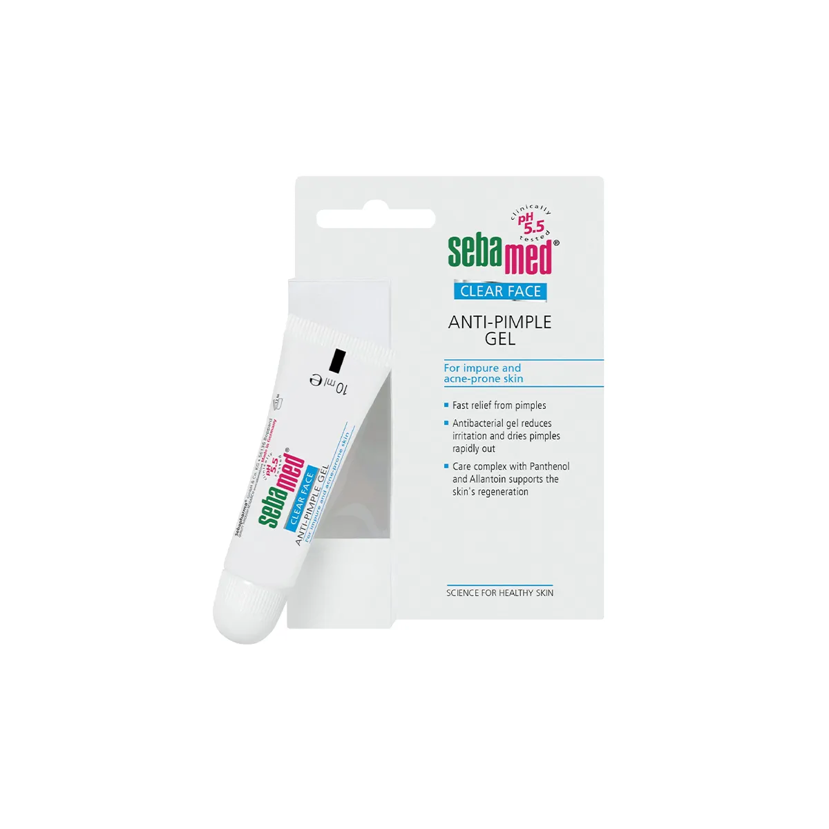 Sebamed Clear Face Anti-Pimple Gel 10ml – Fast Relief for Acne-Prone Skin