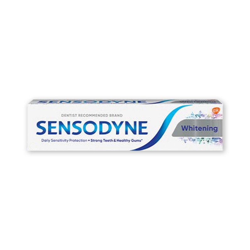 Sensodyne Whitening Toothpaste 70g - Sensitive Teeth Relief & Cavity Protection