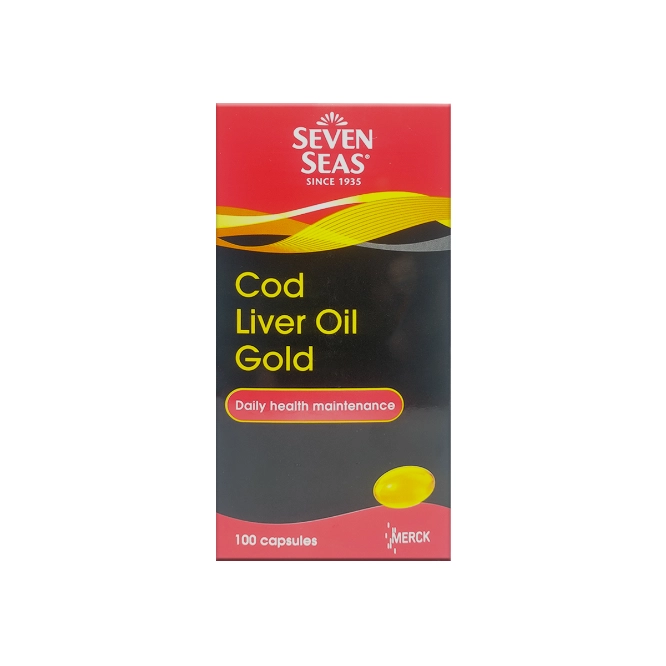Seven Seas Cod Liver Oil Gold Capsule 100s