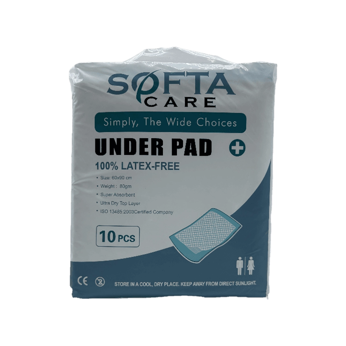 Softa Care Under Pad 60 x 90 cm - High Absorbency, Optimal Protection, and Hygiene Control