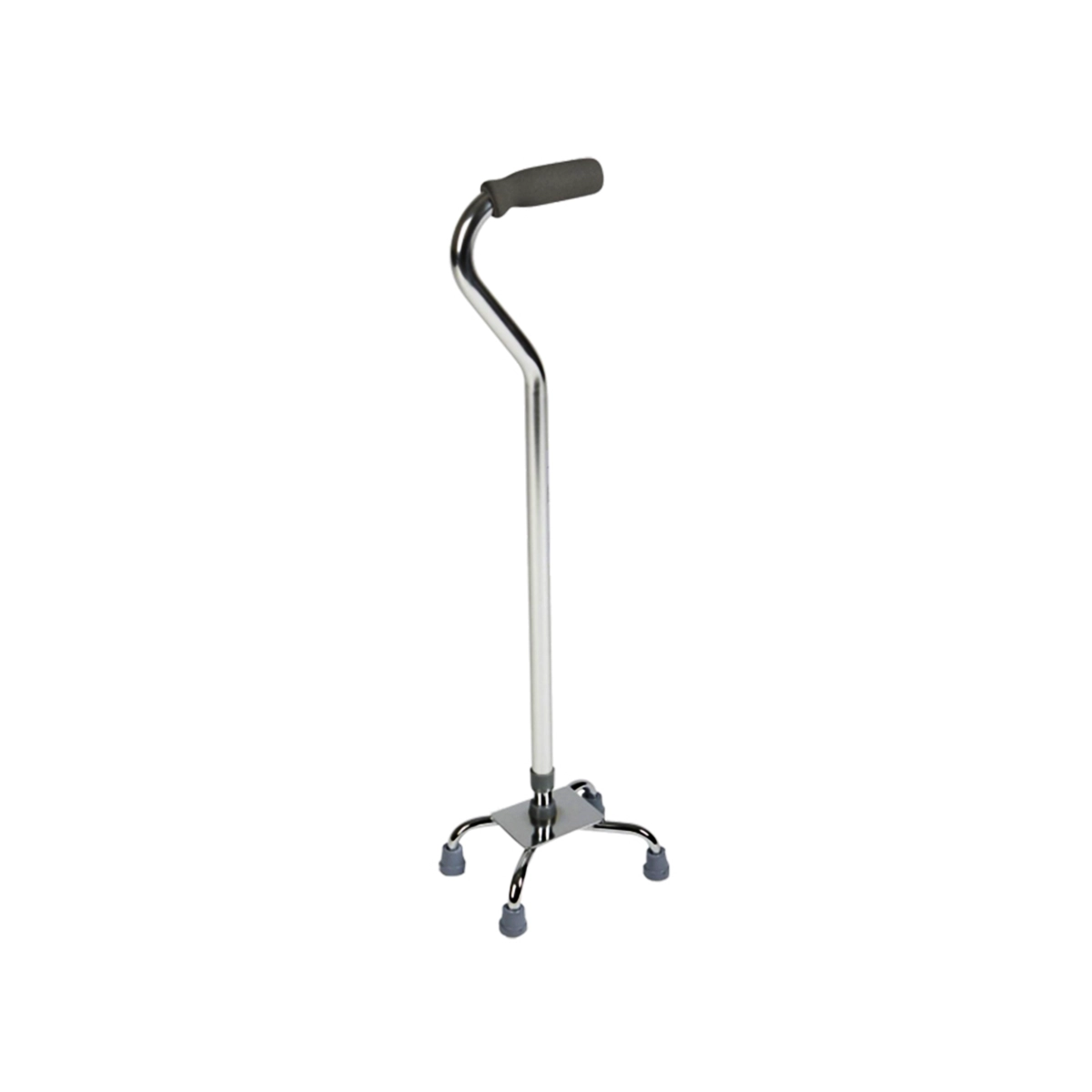 Steel Low Bace Height Adjustable Quad Cane