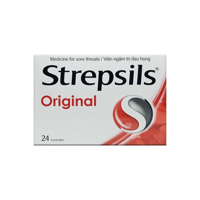 Strepsils Original Soothing Lozenges 24s - Effective Relief for Sore Throats