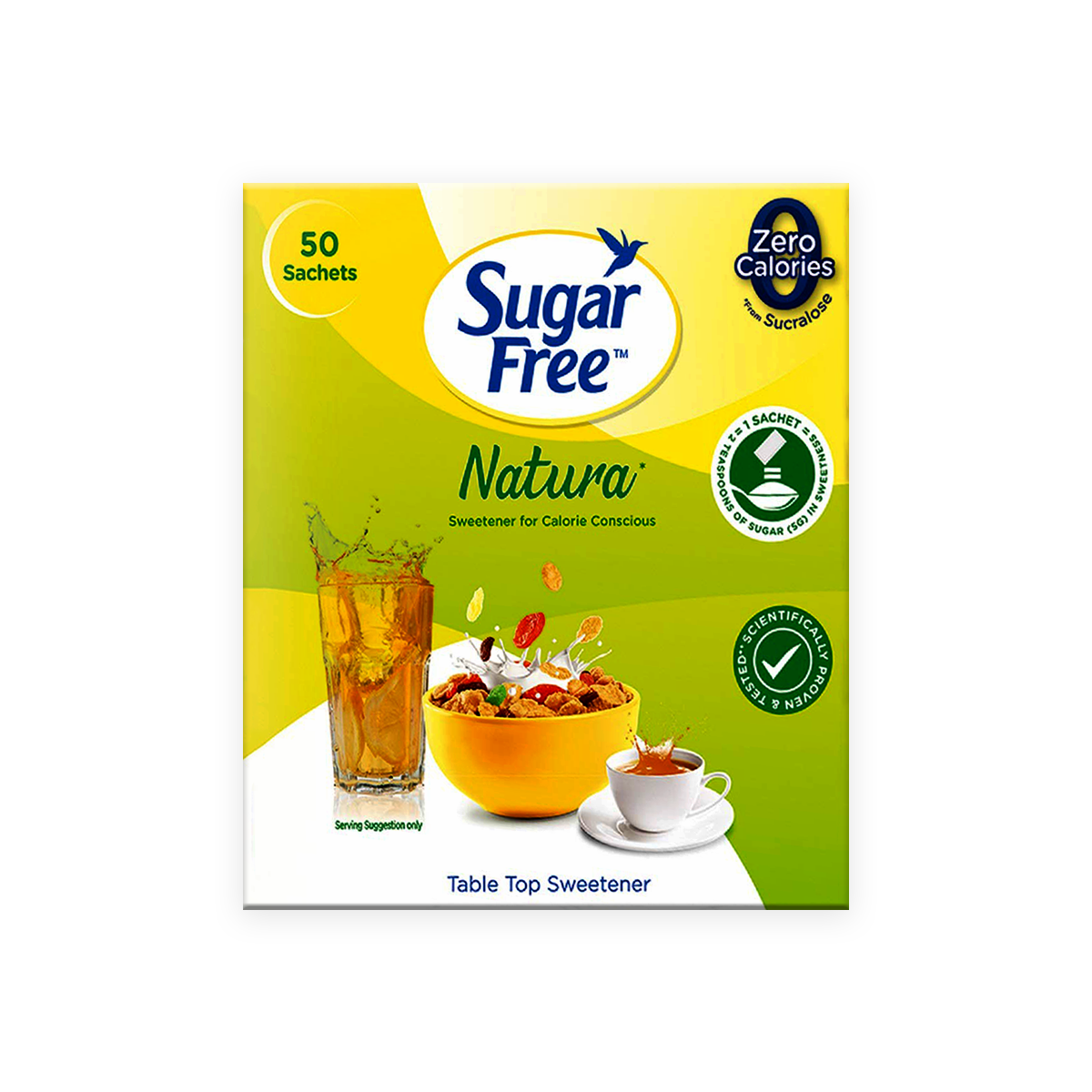 Sugar Free Natura Sachet  50s