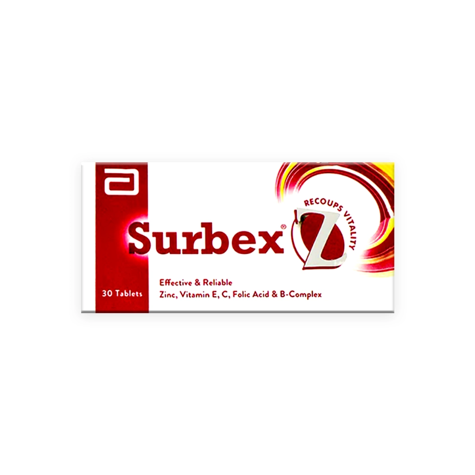 First product image of Surbex Z Multivitamin Tablet 30s