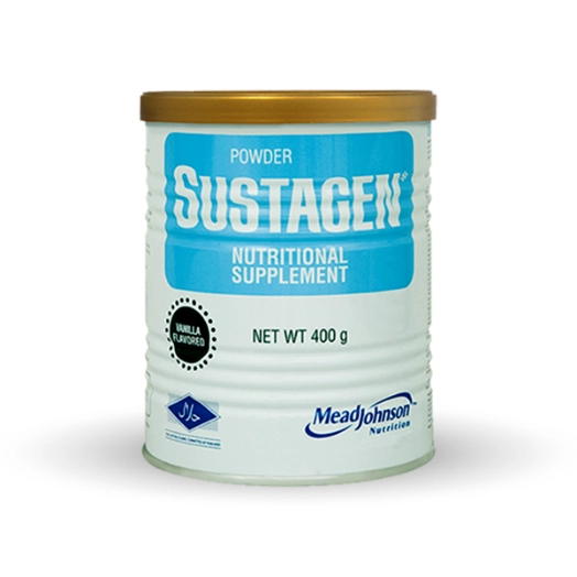 Sustagen Nutritional Milk Powder Vanilla 400g - Energize and Nourish with High-Protein and Calcium