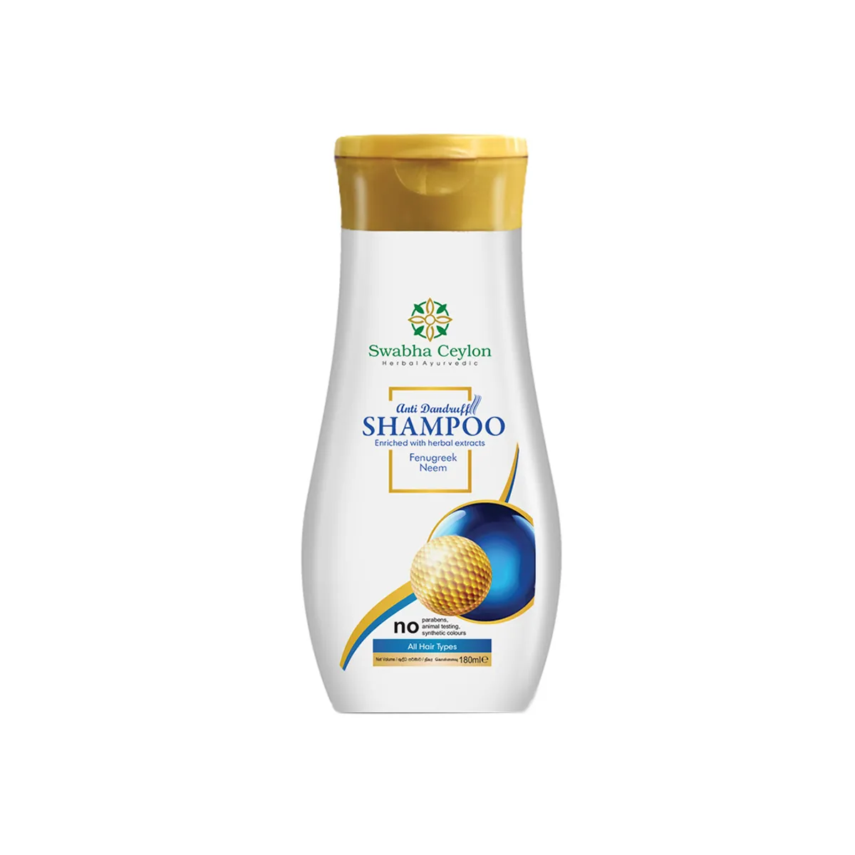 First product image of Swabha Ceylon Anti-Dandruff Shampoo 180ml
