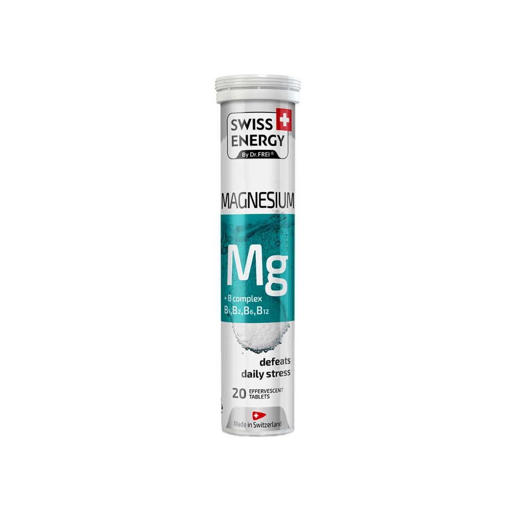 Swiss Energy Magnesium and B Complex Tablets 20s