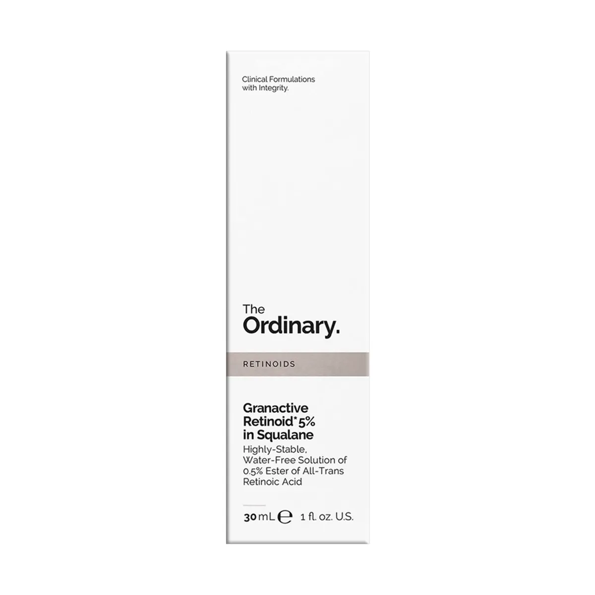 The Ordinary Granactive Retinoid 5% in Squalane 30ml - Anti-Aging, Fine Lines, Skin Renewal, Hydration