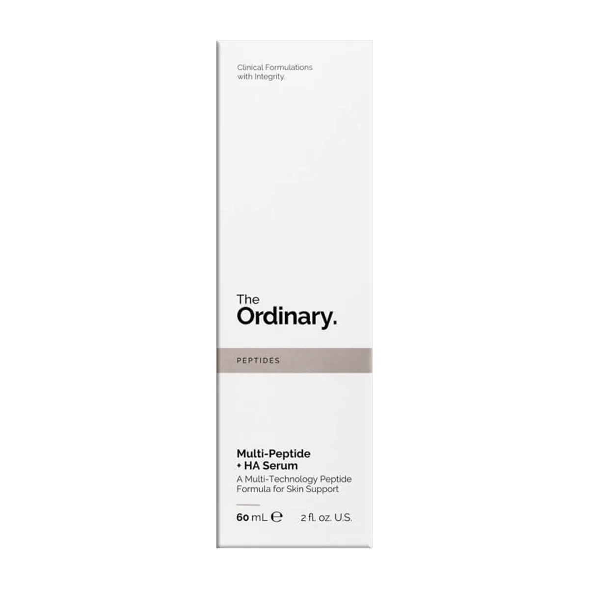 The Ordinary Multi-Peptide + HA Serum 60ml - Hydration, Firmness, and Youthful Glow