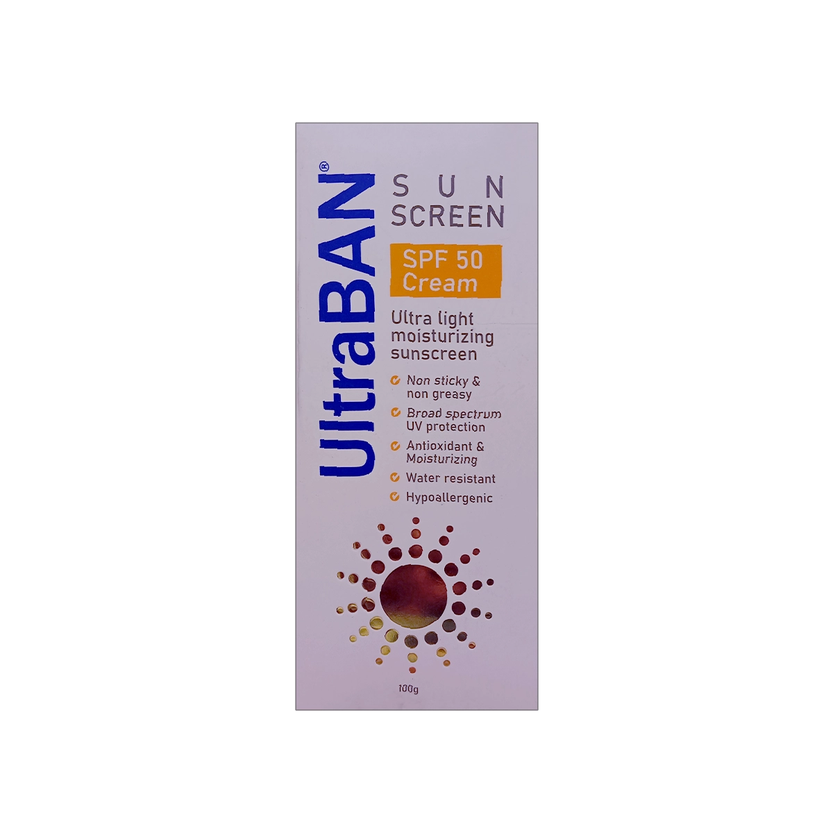 Ultraban Sun Cream SPF 50 100g