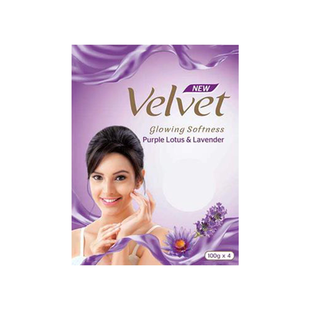 First product image of Velvet Purple Lotus & Lavender Soap Multi Pack 100g x 4 – Luxurious Skincare with Soothing Lotus & Lavender