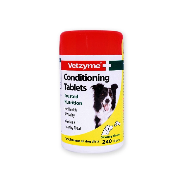 Vetzyme Conditioning Tablets (Dogs) 240s