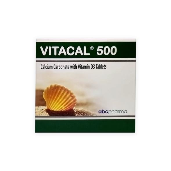 Vitacal 500 Calcium Tablets 30s