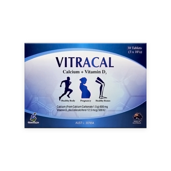 First product image of Vitracal Calcium Tablets 30s