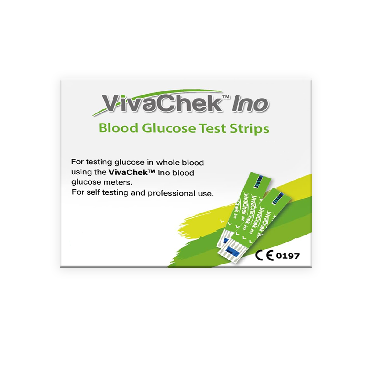 Vivachek Ino Blood Glucose Test Strips 25'S Pack