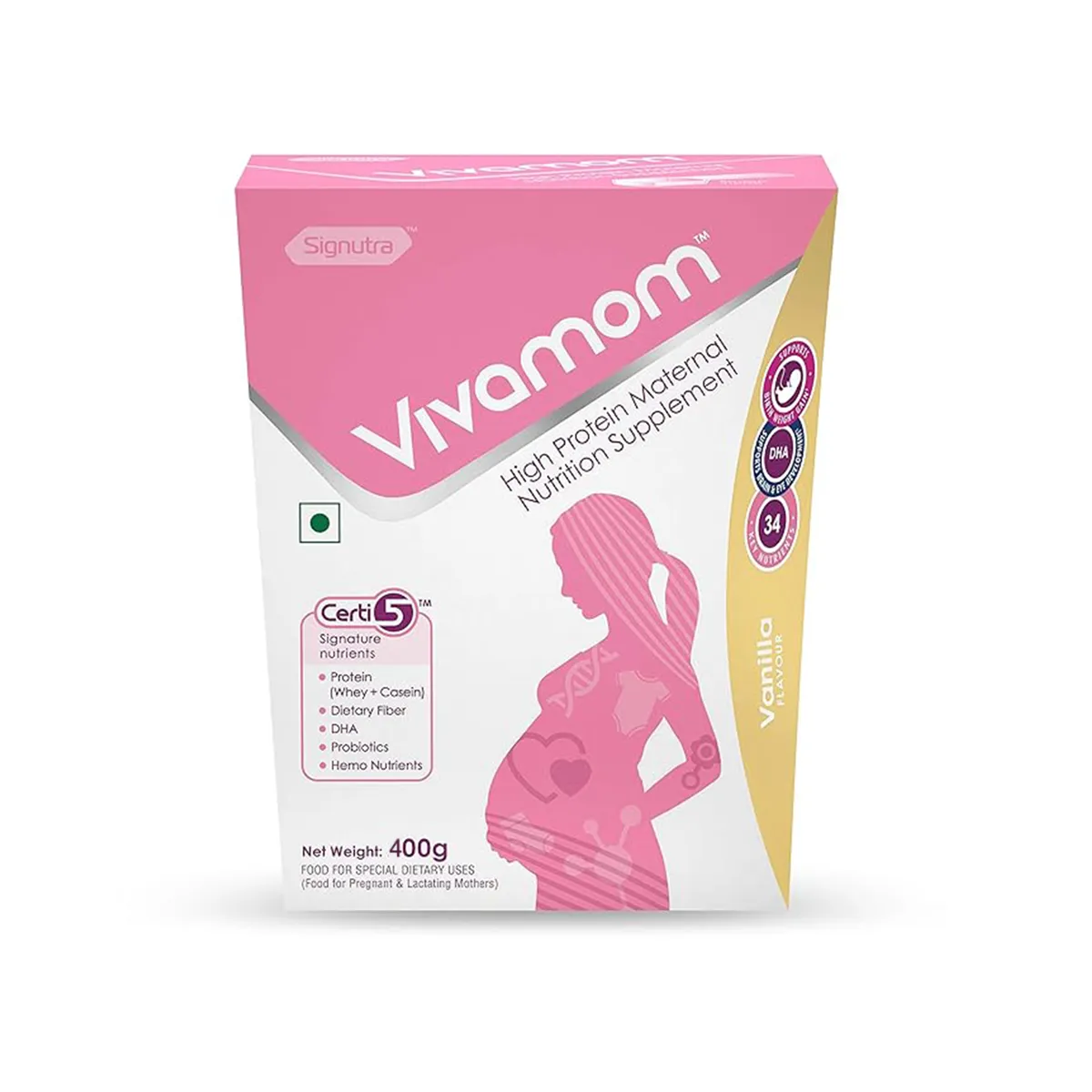 Vivamom Maternal Vanilla Nutrition Supplement 400g