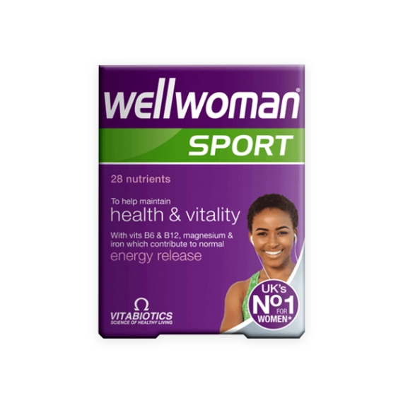 Wellwoman Sport Food Supplement (Vitabiotics) 30s – Premium Support for Active Women