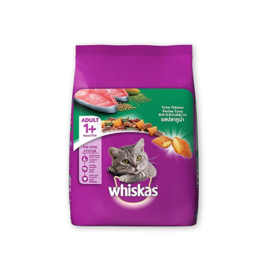 First product image of Whiskas Dry Cat Food (1year plus) Tuna 480g