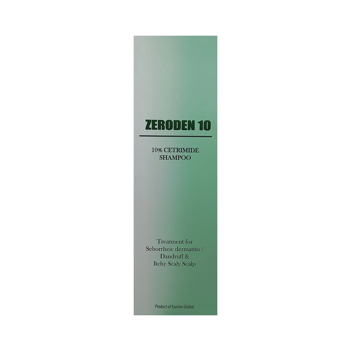 Zeroden 10% Cetrimide Shampoo 200ml