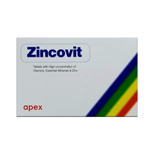 Zincovit Multivitamin Tablet 30s - Essential Vitamins and Minerals for Overall Health and Immunity