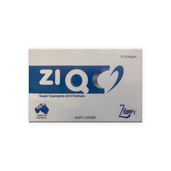 ZIQCapsules 10s (Coenzyme Q10)